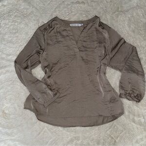 Calvin Klein Jeans Taupe Blouse